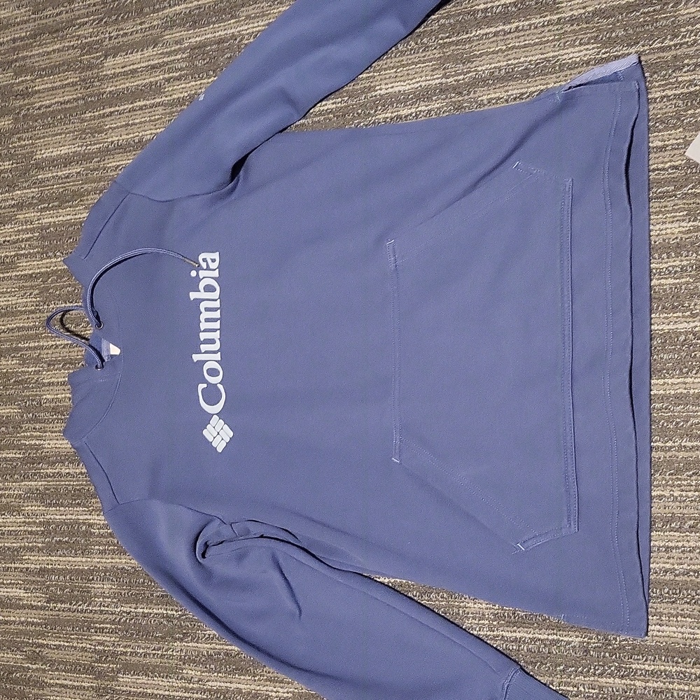 Blue Columbia sweatshirt. Size M